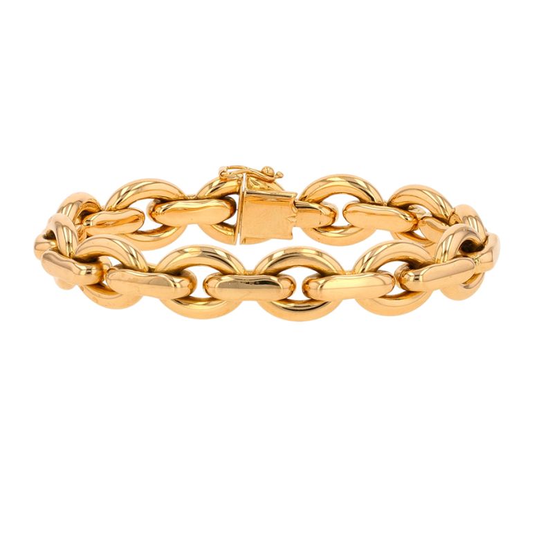 Acheter Bracelet maille fantaisie or jaune 39.25g Comme neuf - 7800,00 € Bracelet maille fantaisie or jaune 39.25g Comme neuf - reconditionné disponible sur Gemme Les Bijoux